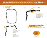 Graded Raw Amber Big Kids Necklace