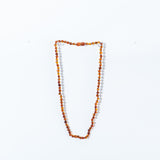 Polished Cognac Adult Necklace