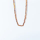 Polished Cognac Adult Necklace