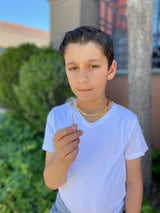 Graded Raw Amber Big Kids Necklace