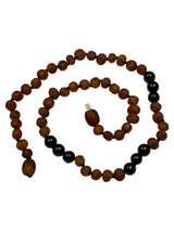 Shungite Raw Amber Kids Necklace- Radiation Blocker