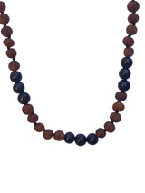 Shungite + Amber Adult Necklace: Radiation Blocker