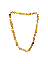 Amber + Pink Big Kids Necklace